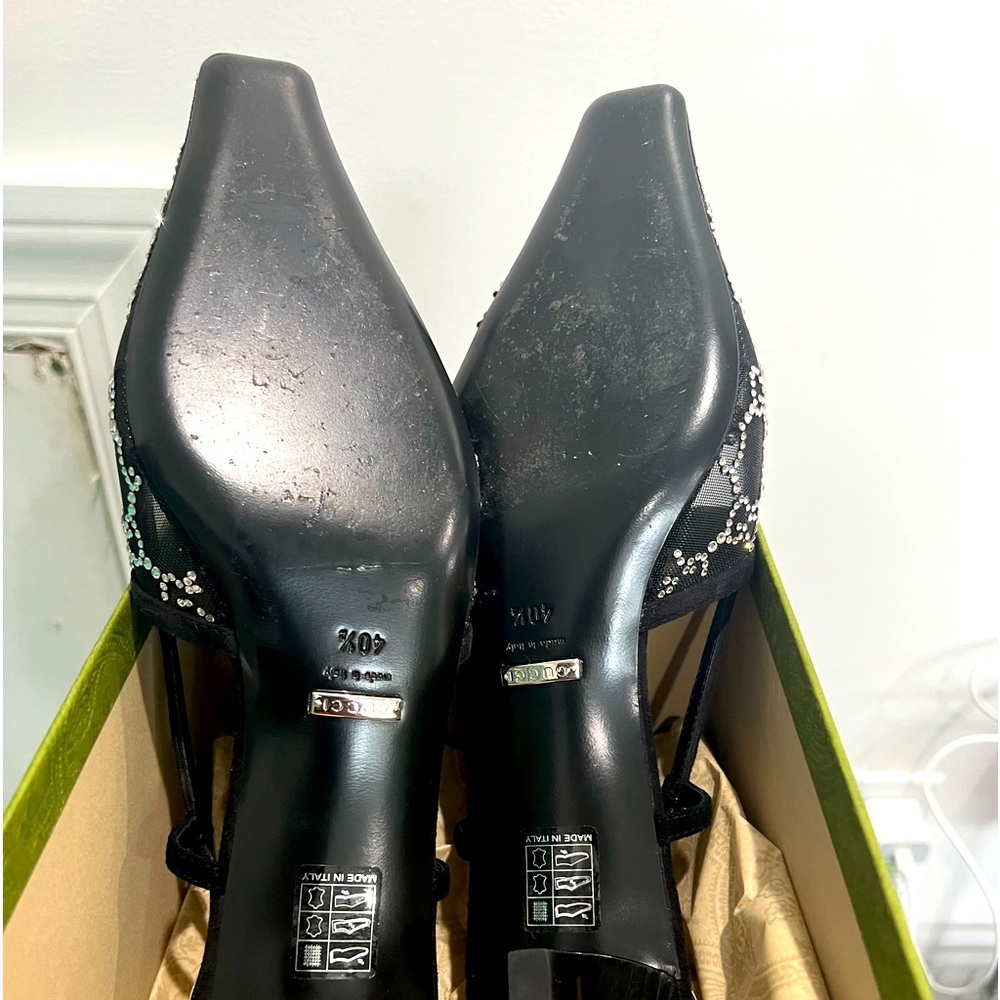 Authentic Gucci slingback sandals. Was worn one time.